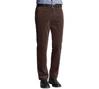 New Mens Comfort Stretch Corduroy Trousers Straight Leg Regular Fit Pure Cotton Super Soft Trousers Casual Home Business Office Work Smart Pants (as8, Waist_Inseam, Numeric_48, Numeric_29, Brown)