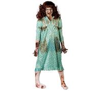 New Mens Ladies Possessed Girl Child Exorcist Halloween Fancy Dress Costume Outfit (UK 16-18) Green