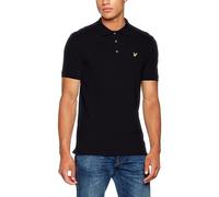 New Mens Lyle & Scott SP400VTR Classic Pique Polo Shirt True Black Size M