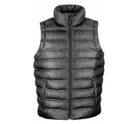 New Mens Result Ice Bird Black Padded Gilet - Large