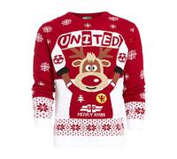 New Men's Santa Elf Christmas Jumper Sizes S M L XL (2XL, Red White United)