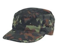 New Mens US Army Style BDU Field Combat RIPSTOP Baseball Cap FLECKTARN CAMO