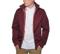 New Merc London Burgundy/Wine Harrington Jacket Retro/Mod/Scooter - Size Large