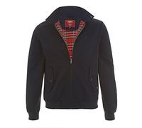 New Merc London Mod Fit Harrington Jacket NAVY BLUE L