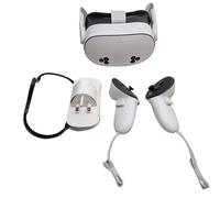 Meta Quest 3S All-In-One Mixed Reality Headset and Controllers, 128GB, White