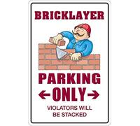 New Metal Aluminum Sign Briar'S Parking Only All Others Will Be Towed Name Gift Tin Sign 8X12 Inch