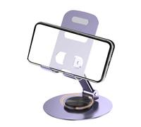 New Metal Mobile Phone Tablet - Universal Foldable Portable, Aluminium Construction, Multifunctional Rotating, Sturdy and Compact, Ideal for