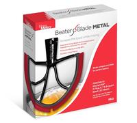 New Metro Design XL-MAX Metal Beater Blade, works with KitchenAid 5+, 6, 7, 8-Quart Stand Mixers, Red