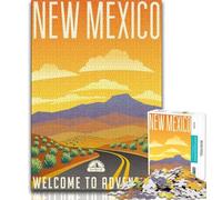New Mexico 1000 Piece Jigsaw Puzzles for Teenagers Gifts,Decompressing Intellectual Educational Toy Great Gifts And Toys 50x75cm