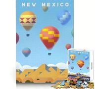New Mexico Adults 1000 Pieces Puzzle Think Training Light Recreation Defined Edges Thoughtful Gift size 38x52cm