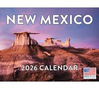 New Mexico Calendar 2026 Monthly Wall Calender 12 Month | American Made In The USA