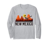 New Mexico Desert Vibes Pride Roadrunner Long Sleeve T-Shirt