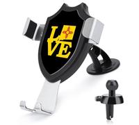 New Mexico Flag Love Phone Holder Universal Car Windshield Dashboard Phone Mount