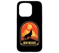 New Mexico Live Love Explore Howling Wolf Design Case for iPhone 15 Pro