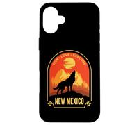 New Mexico Live Love Explore Howling Wolf Design Case for iPhone 16 Plus