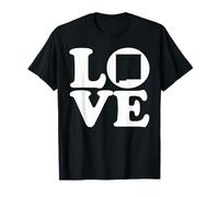 New Mexico Map Love Graphic T-Shirt