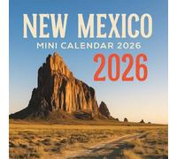 New Mexico Mini Calendar 2026: 12 Months of Desert Colors, Pueblo Culture & High Desert Sunsets
