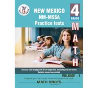 New Mexico State , 4th Grade MATH Practice Tests ,Volume 1