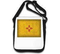 New Mexico State Flag Shoulder Bag White