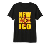 New Mexico State Flag Zia Sun Symbol Inside Bold Typography Premium T-Shirt