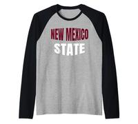 New Mexico State Raglan Baseball Tee