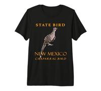 New Mexico Territory Bird The Greater Roadrunner Premium T-Shirt
