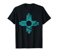 New Mexico Tshirt - Zia symbol distressed T-Shirt