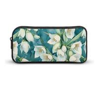 New Mexico Yucca State Flower Funny Pen Case Pencil High Capacity Pouch Stationery Bag Makeup Cosmetic Organizer For Men Women