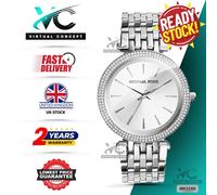 Michael Kors MK3190 Darci Silver Dial Pave Bezel Women's Watch