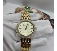 NEW MICHAEL KORS MK3191 WOMEN'S WATCH GOLD STRAP GOLD DIAL GOLD CASE