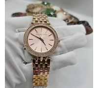NEW MICHAEL KORS MK3192 WOMEN'S WATCH ROSE GOLD STRAP ROSE GOLD DIAL