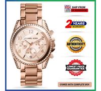 NEW MICHAEL KORS MK5263 WOMEN'S WATCH ROSE GOLD STRAP ROSE GOLD DIAL
