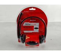 New Microsoft LX-1000 LifeChat Binaural Headset w/ Adjustable Boom Mic