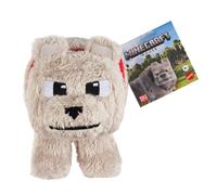 NEW Minecraft Movie DENNIS THE WOLF 20cm Soft Plush Toy
