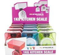 New Mini 1Kg Kitchen Weighing Scale Cooking Flour Mechanical Red Blue Green Baking Compact