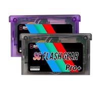 New Mini SC Card 1000+ in 1 Flash GBA Cartridge - V1.5 Firmware for Retro GBA, GBC, GB, NES - Enhanced Gameplay & Easy Saving with 8GB TF Card (Black)
