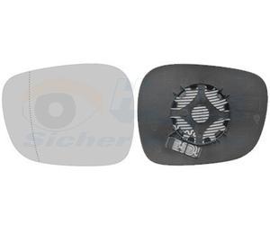 New Mirror Glass, outside mirror for BMW:X1,E84,X1 SUV 51162991659