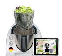 New: MixFino Salad Spinner for Thermomix TM6 Accessories TM5 - Dry Salad at Last with Your Thermomix TM6 Also for TM5 Accessories - Accessories Thermomix TM6 - Made in Germany Quality