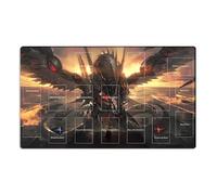 New Mlikemat Playmat Cyber Dragon Infinity TCG CCG OCG Trading Card Game Mat with Zones + Free Bag (ZD039-516-A)