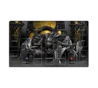 New Mlikemat Playmat Erebus The Underworld Monarch TCG CCG OCG Trading Card Game Mat with Zones + Free Bag (ZD039-429-A)