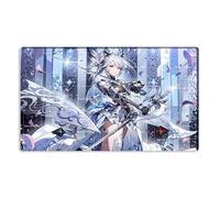 New Mlikemat Playmat Labrynth of The Silver Castle TCG CCG OCG Trading Card Game Mat with Zones + Free Bag (ZD014-119-A)