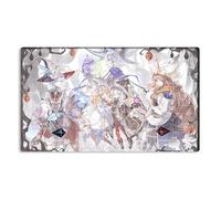 New Mlikemat Playmat Risette Asteria of The White Woods TCG CCG OCG Trading Card Game Mat Table Pad with Zones + Bag (YG001-225-A)