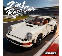 NEW MOC 10295 Porsche 911 Building Blocks ICONS 1458pcs Gift Uk