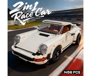 NEW MOC 10295 Porsche 911 Building Blocks ICONS 1458pcs Gift Uk