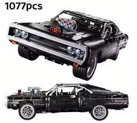 NEW MOC 42111 Dom's Dodge Charger Building Blocks Technic 1077pcs
