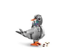 NEW MOC Clever Pigeon Building Blocks Model Intelligent Birds DIY Assembly