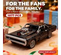 NEW MOC Technic Dom's Dodge Charger 42111 Building Blocks 1077pcs No Box