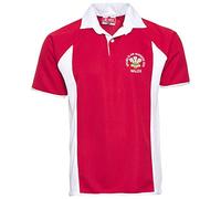 New Model UK Wales Rugby Grand Slam Winners 2019 Welsh Shirts (Red, Small)
