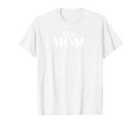 New Mom Definition Motherhood Baby Birth First Time Mama Value Graphic T-Shirt, Men, White, M