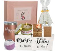 New Mom Gifts - New Mom Care Package After Baby, Pregnancy Gifts Basket for Expecting Mother, Mommy to Be, First Time Mommy Care Package After Birth Postpartum Essentials for Women Mama